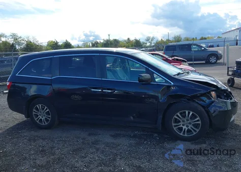 2013 Honda Odyssey Ex z USA, uszkodzony, nr VIN 5FNRL5H4XDB025532